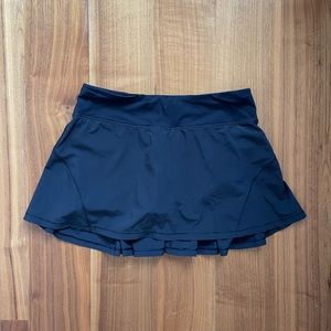 Black Tennis Skort